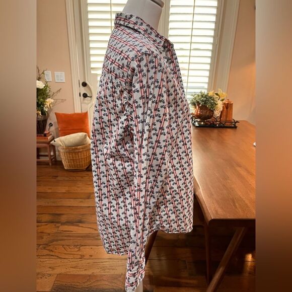 Grayson The Hero Cotton Button Down Shirt Bundle Striped & Bicycle Print Sz 3 M - Picture 14 of 16